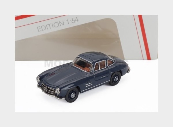 Schuco 64U00006 Mercedes Benz 300SL Coupé (W198) 1955 - Blau - 1/64-image
