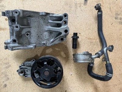 02-04 Acura RSX Type S Water Pump Housing W/ Factory Oil Cooler Used OEM Part