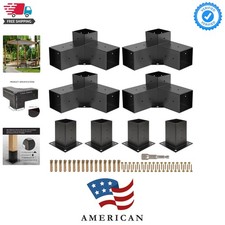 Kit Pergola, Staffe per Pergola 3 Vie Angolo Retto Staffa Angolare Falegnameria Fai da Te...