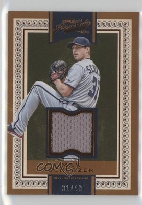 2016 Panini Prime Cuts Base III Relics Bronze 31/49 Max Scherzer #108 hg6