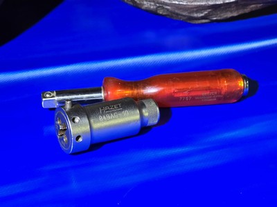 Hazet 849AG-10 Tool Holder w/ Die & Wrench