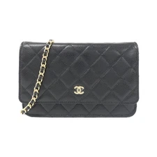 Authentic CHANEL Timeless Classic Line AP0250 Chain wallet  #260-006-519-1354