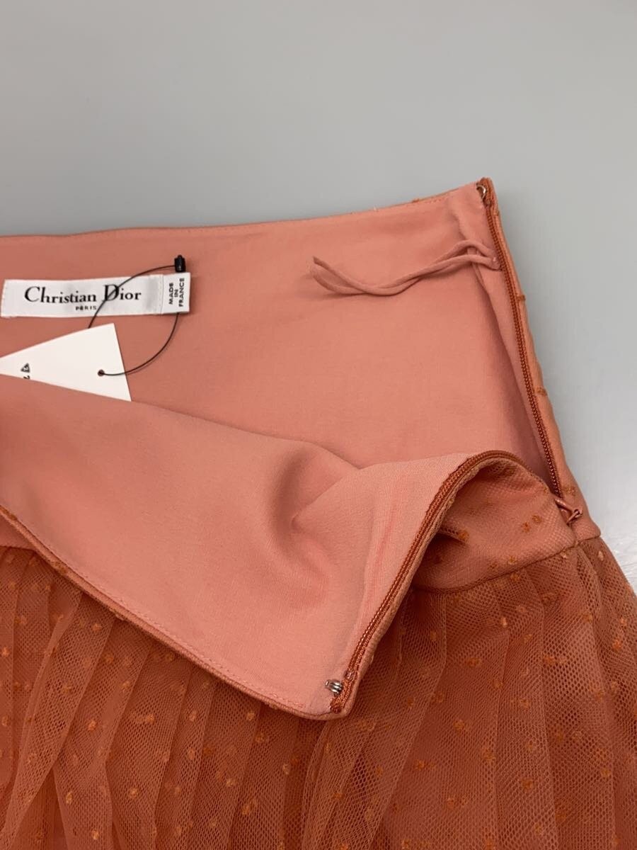 Christian Dior Tulle Lace Skirt, Size 34, Nylon, Pink, 841J50A8810 thumbnail 3