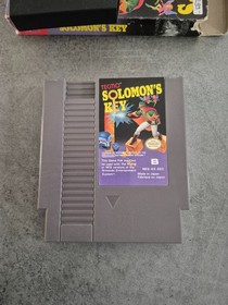 Jeu Solomon's Key sur Nintendo NES Sans notice version originale Pal Ecc Fah