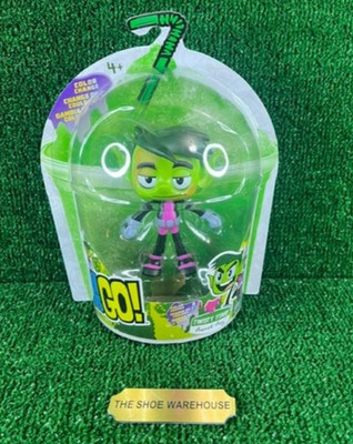 Twisty Titans Beast Boy Figure Teen Titans Go! Rare Color Change Variant '24 NEW