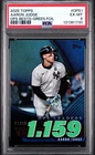 2025 Topps OPS Bests Aaron Judge #OPS1 Green Foil /99 PSA 6 EX- MT Yankees POP 1