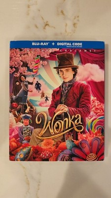 Wonka (Blu-ray, 2023) w Slipcover NEW SEALED