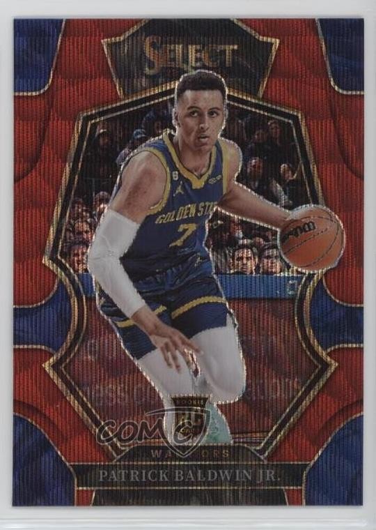 2022 Panini Select Premier Level Red Wave Prizm Patrick Baldwin Jr Rookie RC fm0
