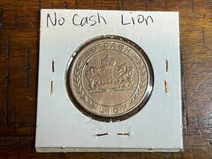 🦁 “No Cash Lion” Token - Combined Shipping!