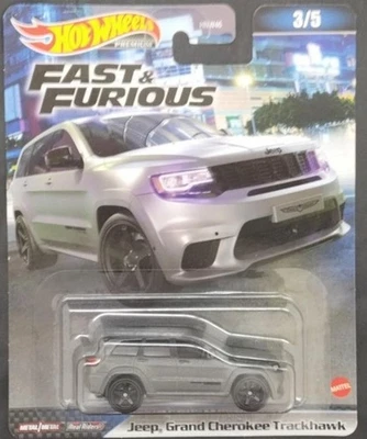Mattel 1/64 Jeep Grand Cherokee Trackhawk Hot Wheels - Photo 1/2
