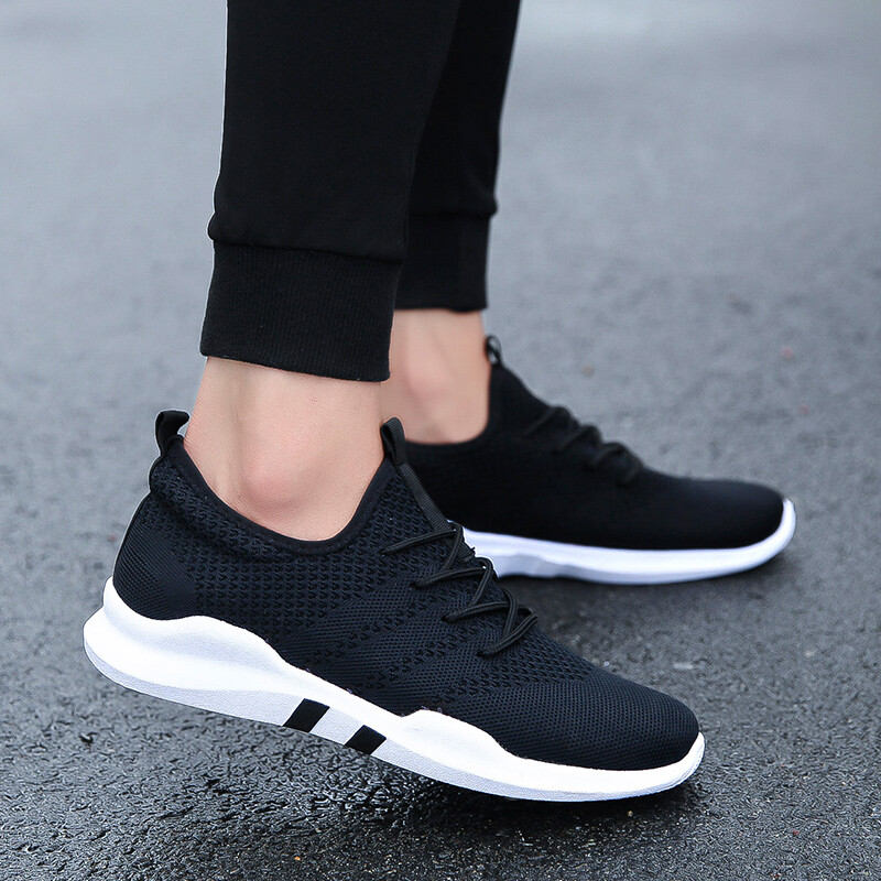 Athletic Sneakers Men's Casual knit Shoes Jogging Outdoor Running