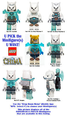 * N E W * LEGO U PICK Legends of Chima BROWN BEAR Minifigures