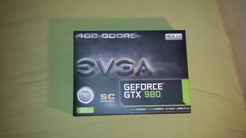 EVGA NVIDIA GeForce GTX 980 (4096 MB) (04G-P4-2983-KR) Grafikkarte