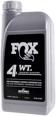 FOX 4wt. High Performance Suspension Fluid / Float X2 Shock Oil 32oz #025-03-063