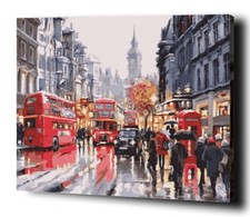 Premium Quality Paint By Numbers Kit: London. KitArtUS