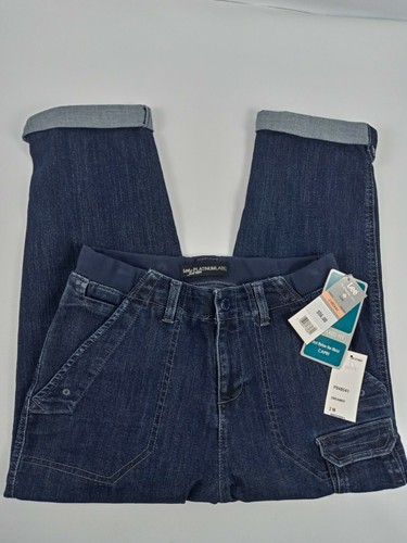 Lee Platinum Label Capri Size 2 M Blue Cropped Jeans Below Waist New w/Tags  | eBay