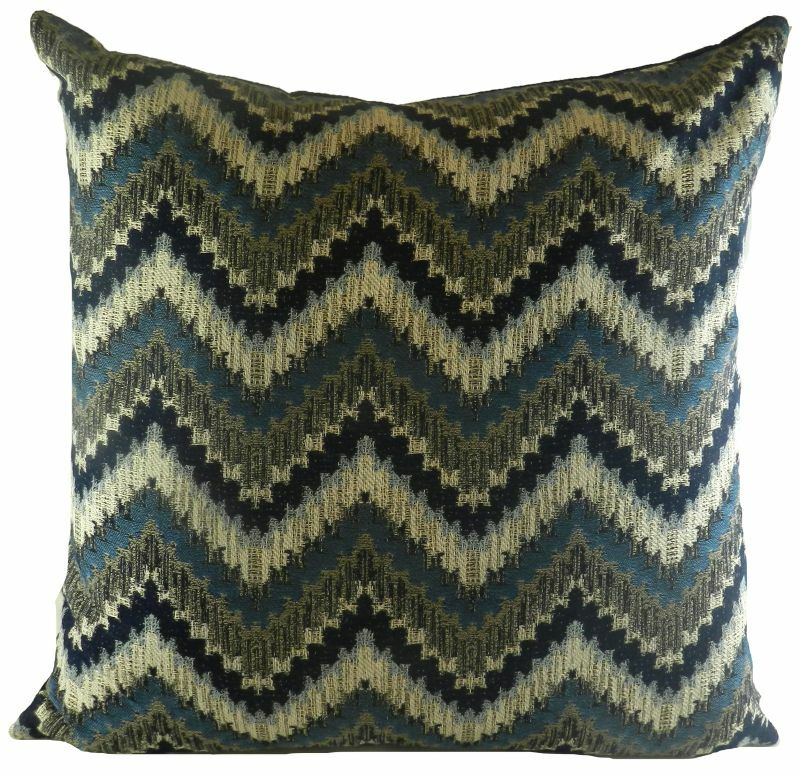 Arizona Chevron Cushion 50cm Square Filled Quality Cushions by Evans  Lichfield