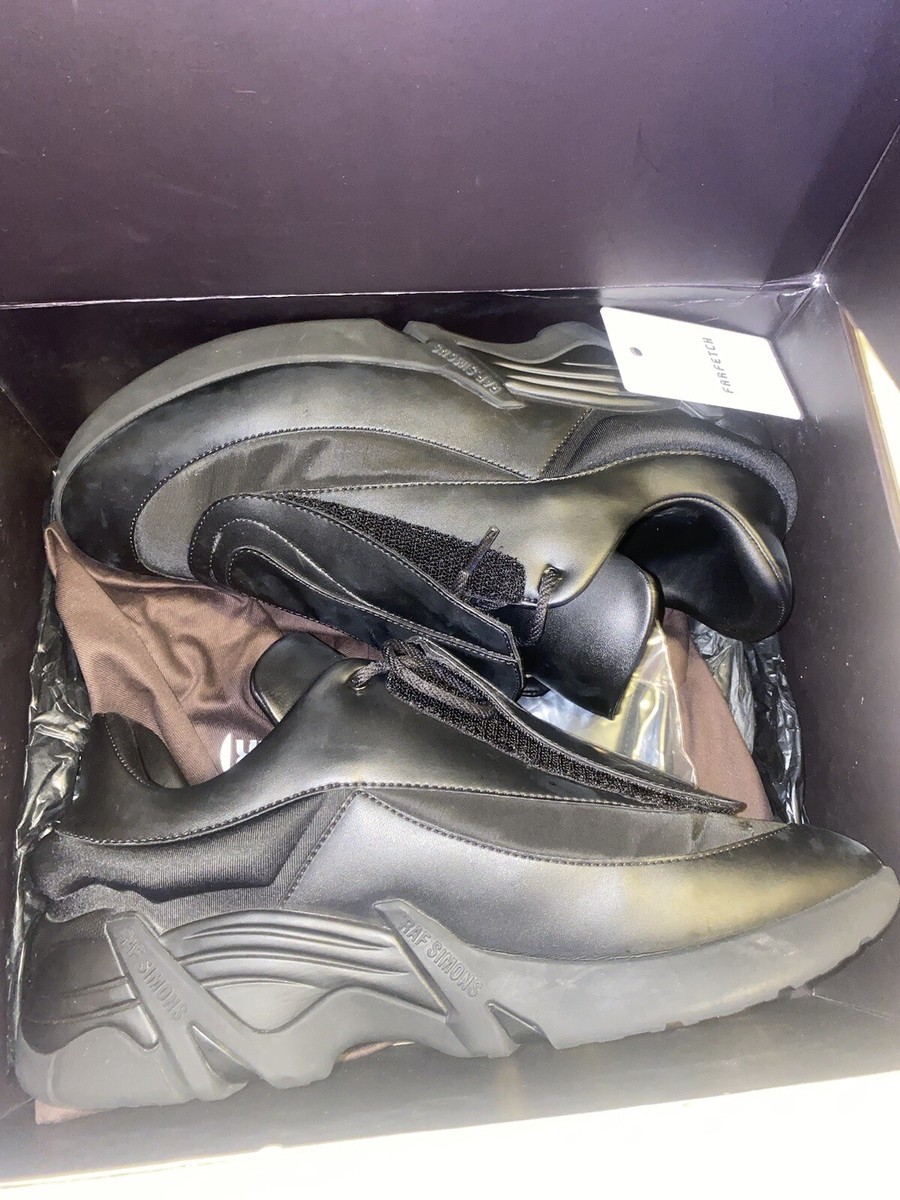 Antei Black Raf Simons Sneakers RAF Simons Size 44 Men Antei Black