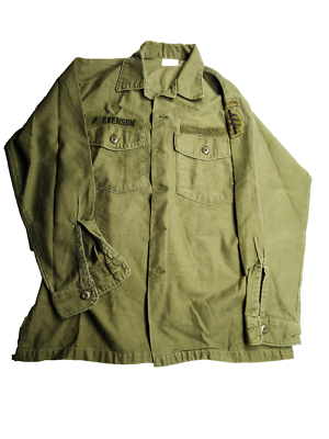 Super rare！　60‘s Burmese army shirt Vietnam War Green Beret Special Forces SF OG 107 Service Shirt | eBay
