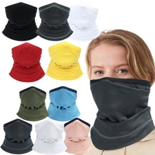Dustproof Neck Gaiter Sports Face Cover Scarf Sun Breathable Quick Dry Face Mask
