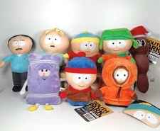 SOUTH PARK Licensed Stan Kyle Kenny Butters Eric Collector Plush 16CM BNWT 2024