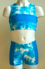 Gymnastics, Dance, Shorts  Top Child Size S , M.