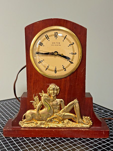 United Electric Clock Corp, Boy with Deer