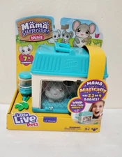 Little Live Pets Mama Surprise Mini Lil' Mouse Interactive Plush Toy Magically