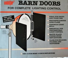Coastar BARN DOORS Flash Lighting Control Professional Photography Open Box