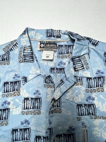Columbia XCO Hemd Hawaii Strand Motiv Herren XXL Kurzarm Knopfleiste - Bild 8 von 14