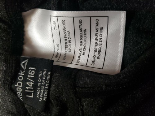 Reebok Boys' Big Athletic Jogger Pants Black Red 2 Pockets 14/16 NWT - Picture 5 of 5