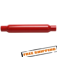 AP Exhaust 87510CB Cherry Bomb Glass Pack Series Steel Round Red Exhaust Muffler