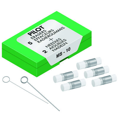Pilot Metropolitan Mechanical Pencil Eraser Refill - 5 Pack - P70001