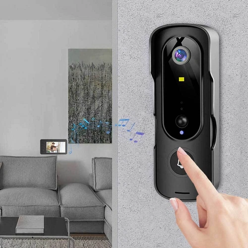 Wireless Video Doorbell Camera with Monitor Two Way Voice Video Intercom System - Picture 4 of 9