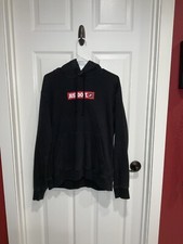 Black and Red Men s Nike Just Do It Hoodie Size Medium