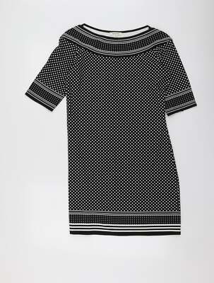 Max Studio Damen A-Linie schwarz Viskose-Mischung Größe S