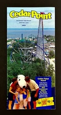 2002 Cedar Point Amusement Park Resort Sandusky Ohio Vintage Travel Brochure
