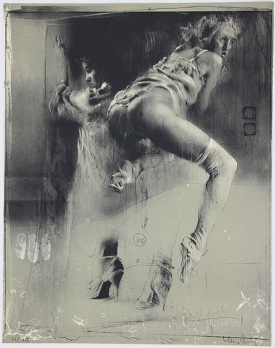 KLAUS BÖTTGER - Studie mit Schuh - Lithographie - 1982 - Bild 2 von 2