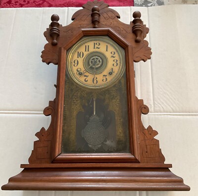 Antique Clock Mantel or Wall E Ingraham& Co. #470