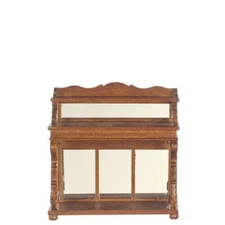 Dollhouse Miniature Hitchcock Desk in Walnut Platinum Collection