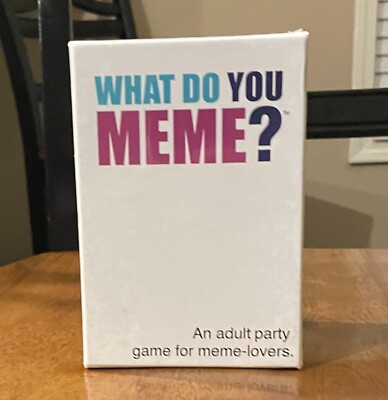 What Do You Meme? Adult Party Game Brand New Sealed In Box