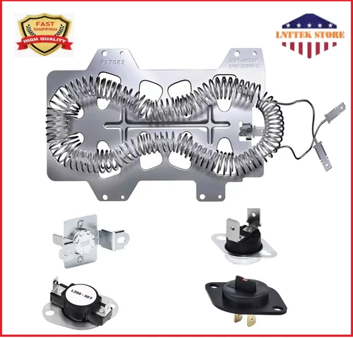 DC47-00019A Dryer Heating Element with DC47-00018A DC96-00887A fit for Samsung