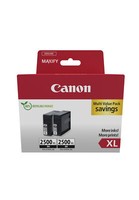 Canon 9254B011 Canon PGI-2500 Xl Bk Twin Schwarz Druckerpatronen, 2Er-Set