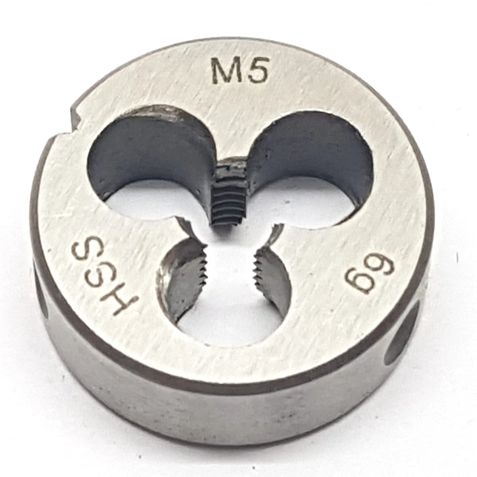 DNI-WERKZEUGE Schneideisen M5 Regelgewinde Außengewinde Gewinde Gewindeschneider