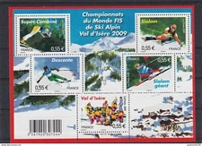 France 2009 World Alpine Ski Championships BF New ** YT F4329
