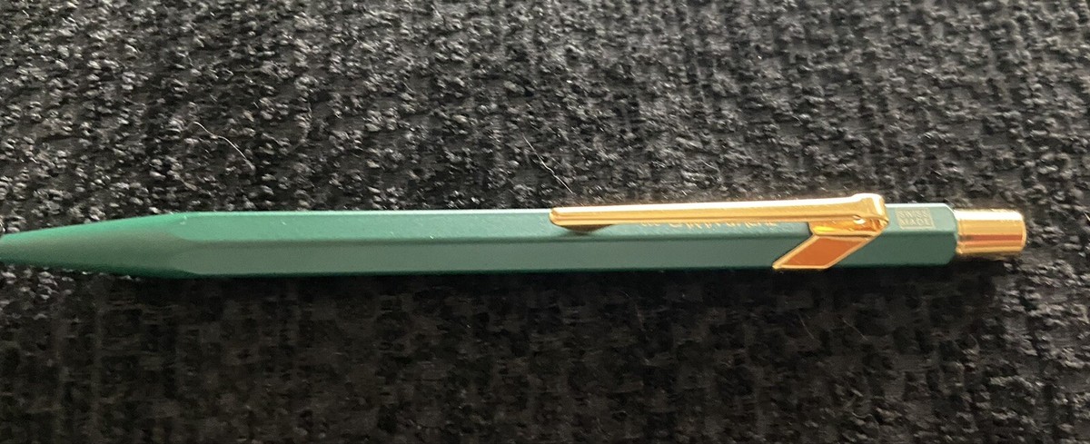 100% Original Rolex Green Pen Caran d'Ache 858 Novelty Green Gold