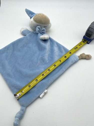Duffi Baby Lovey White Platypus Duck Blue Security Blanket Soft Plush - Picture 8 of 9