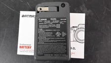 - Genuine Canon CB-2LW Battery Charger w/ 2 Batteries