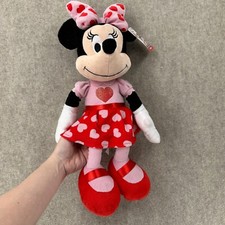 Disney 18  Minnie Mouse Valentine  s Large Plush 34647
