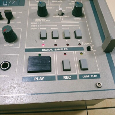 Rare Vintage VESTAX PMC-20SL DJ Mixer Used by DJ KRUSH with Rare Vintage VESTAX PMC-20SL DJ Mixer Used by DJ KRUSH with